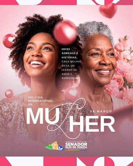 Feliz Dia das Mulheres!