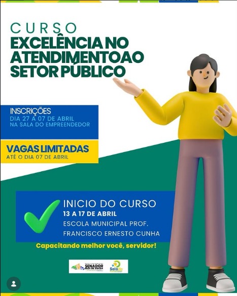 A Prefeitura Municipal valorizando você, servidor!