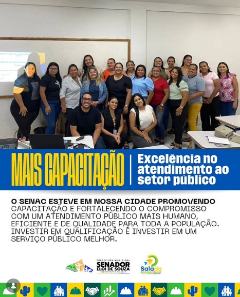 Mais capacitação, mais qualidade no serviço público! 💼✨