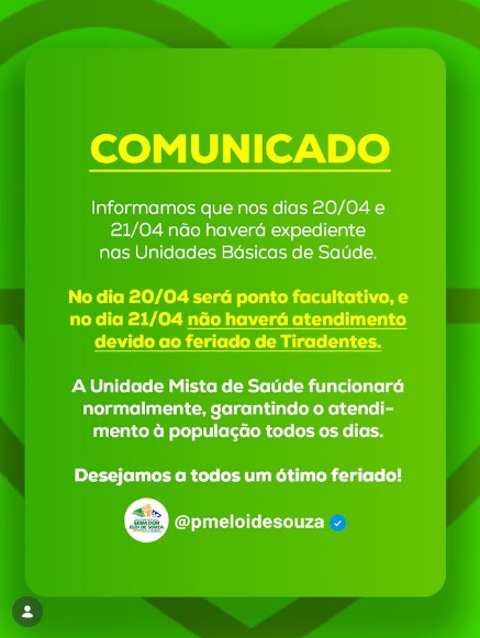 COMUNICADO