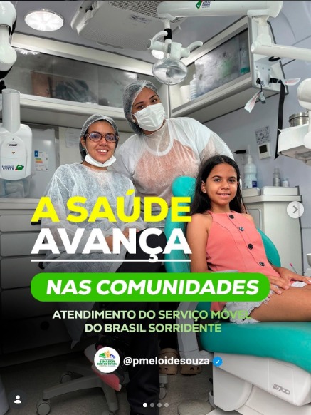 🦷🚐 A saúde segue avançando nas comunidades!